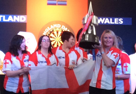 Englands Ladies Dart Team