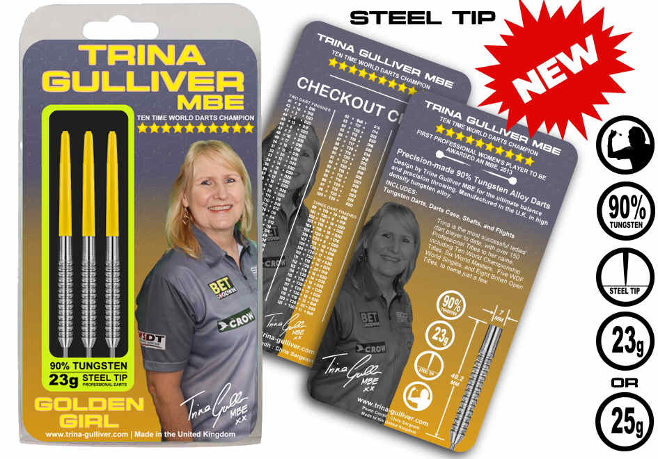 Trina Gulliver MBE Signature Darts