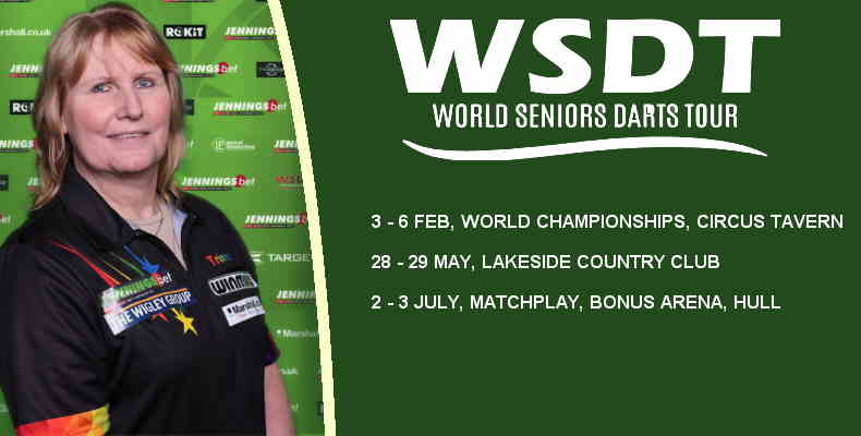 Trina Confirms World Senior Darts Tour